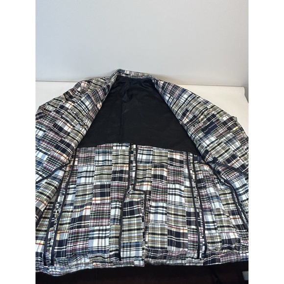 Grant Thomas XL Patchwork Madras Plaid Cotton Blazer Sport Coat Jacket Preppy - Picture 9 of 11